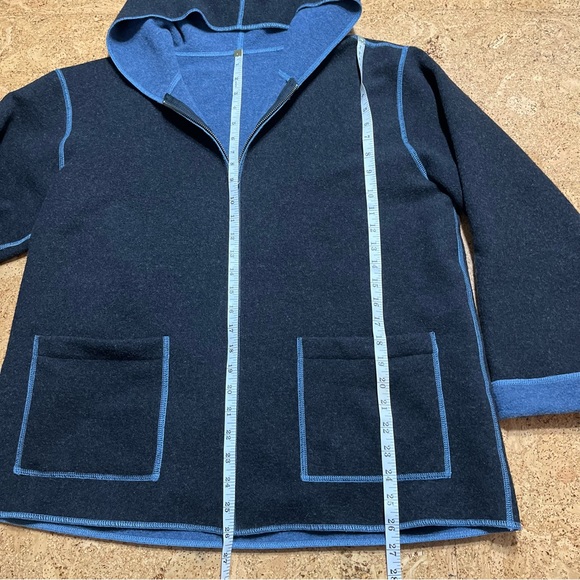 Cabi Boiled Wool Hooded Jacket Sz M - Picture 11 of 14